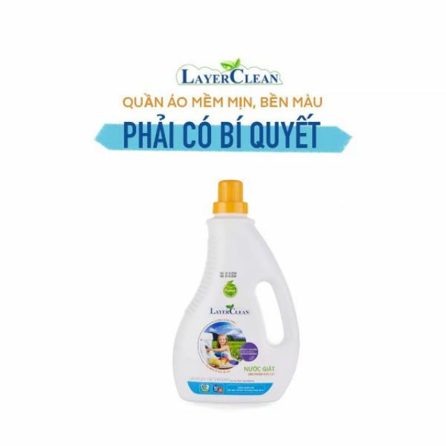 Nước giặt hữu cơ LayerClean hương gió biển 2l