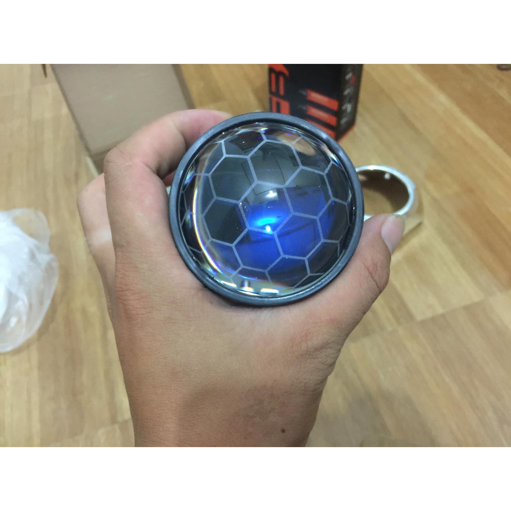 Bộ đầy đủ bi cầu Morimoto Laser Blue Lens 2,5 inch