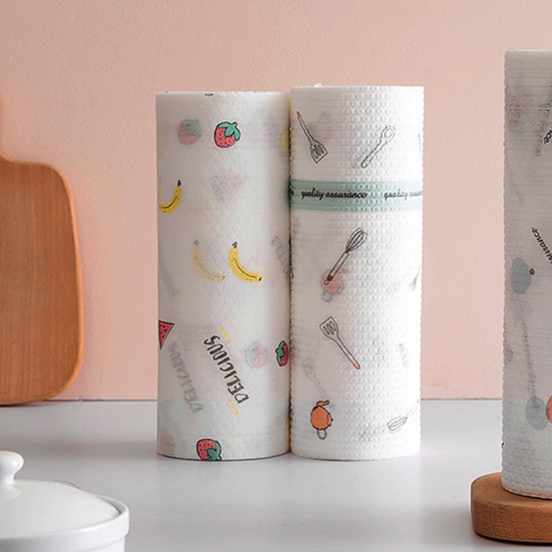 Khăn Giấy Lau Đa Năng/Cuộn Khăn Giấy Lau Chùi Nhà Bếp, Bát Đĩa Siêu Sạch – Siêu Bền – Siêu Rẻ.