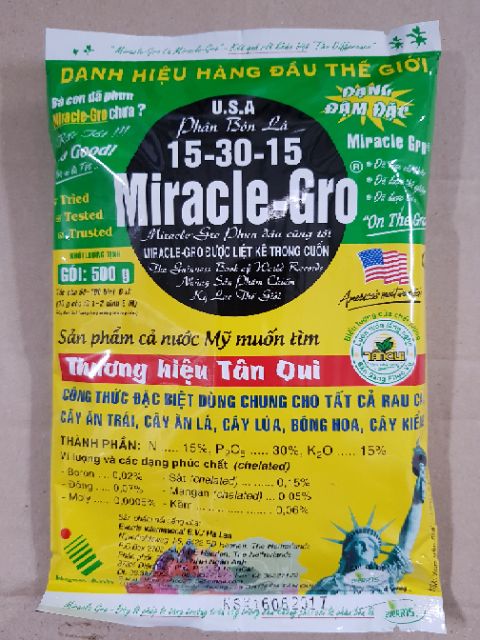 Phân Bón Lá Cao Cấp Micrac-Gro 15-30-15