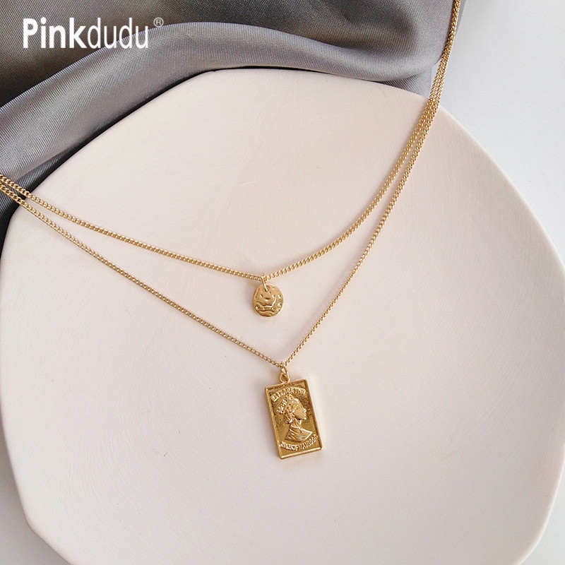 Vòng Cổ Choker Kết Cấu Kim Loại Màu Vàng Hồng Thời Trang Phong Cách Hip Hop Đường Phố Cá Tính OG102