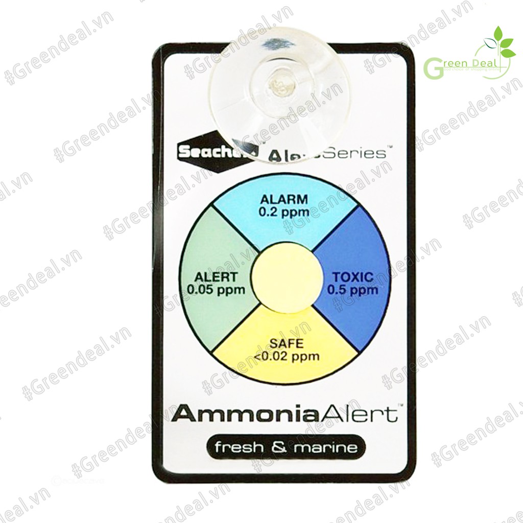 SEACHEM - Alert Combo (Ammonia &amp; pH Alert) | Bộ đo chất lượng nước hồ cá thủy sinh