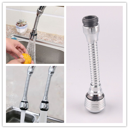 Đầu vòi nước bằng thép không gỉ tiện dụng cho nhà bếp