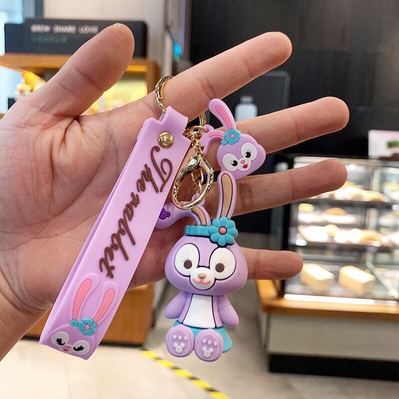Móc khoá hình thỏ tai dài