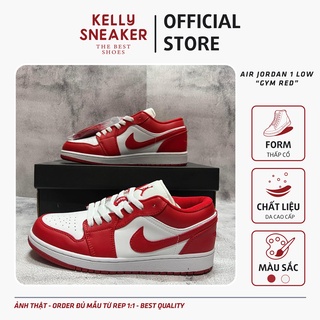 Giày Thể Thao Sneaker Jordan 1 Low Gym Red - Bản Cao Cấp (Ảnh Thật + Hàng Sẵn)