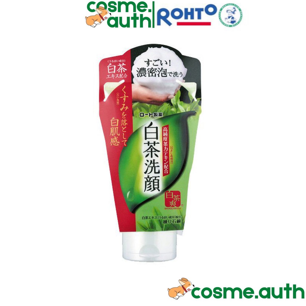Sữa Rửa Mặt Trà Xanh Shirochasou 120g Nhật Bản