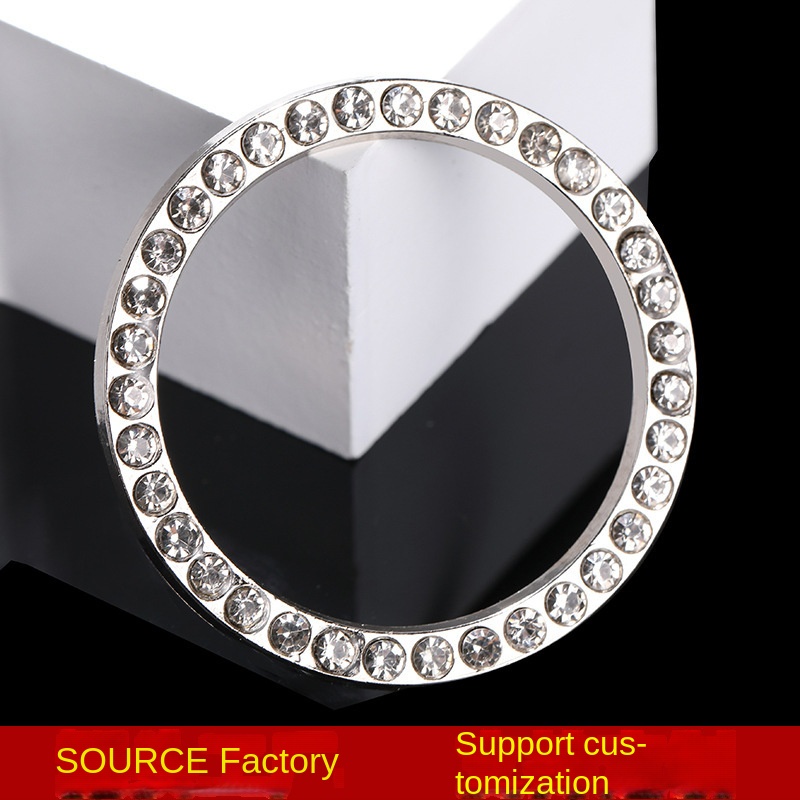 Vòng Kim Loại Trang Trí Nút Khởi Động Xe Hơi Honda Toyota Volkswagen Audi