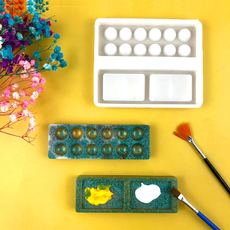 Khuôn Silicone Làm Nhựa Resin Thủ Công