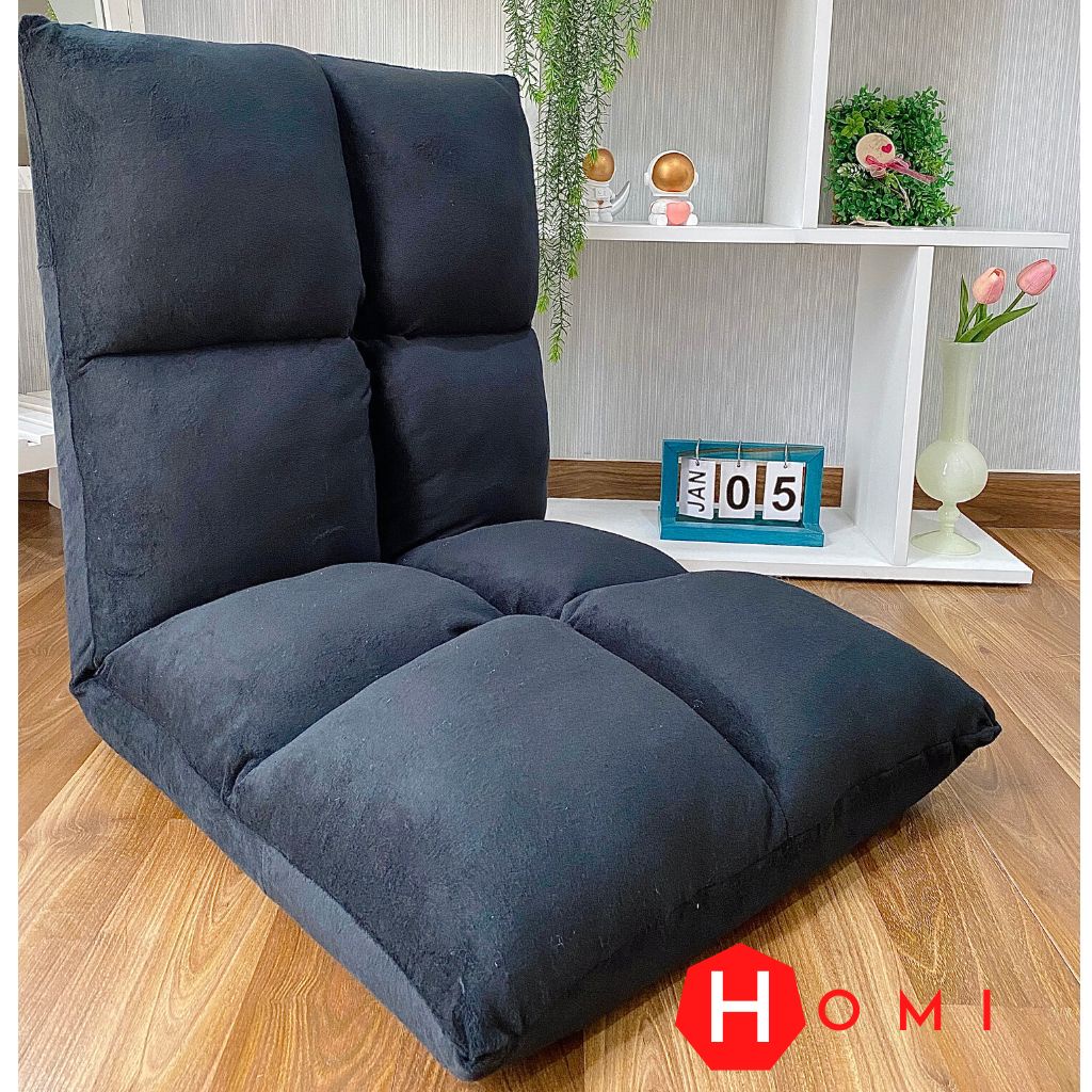 Ghế lười [HOẢ TỐC HCM] – Ghế bệt tựa lưng NHIỀU MÀU CAO CẤP, ghế tatami 5 cấp độ, Khung thép chịu lực - Danami store