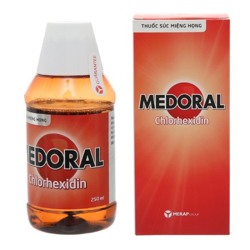 (Đăng lại sp bị xoá) Nước súc miệng MEDORAL chai lớn 250ML