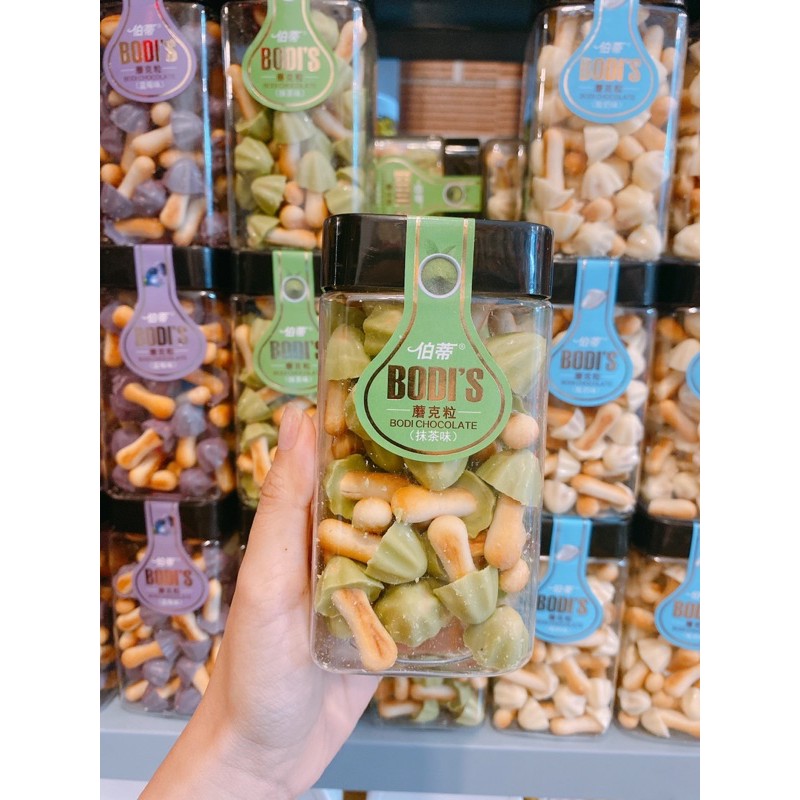 [Mã GROSALEHOT giảm 8% đơn 250K] Bánh nấm socola 138gr 5 vị | BigBuy360 - bigbuy360.vn