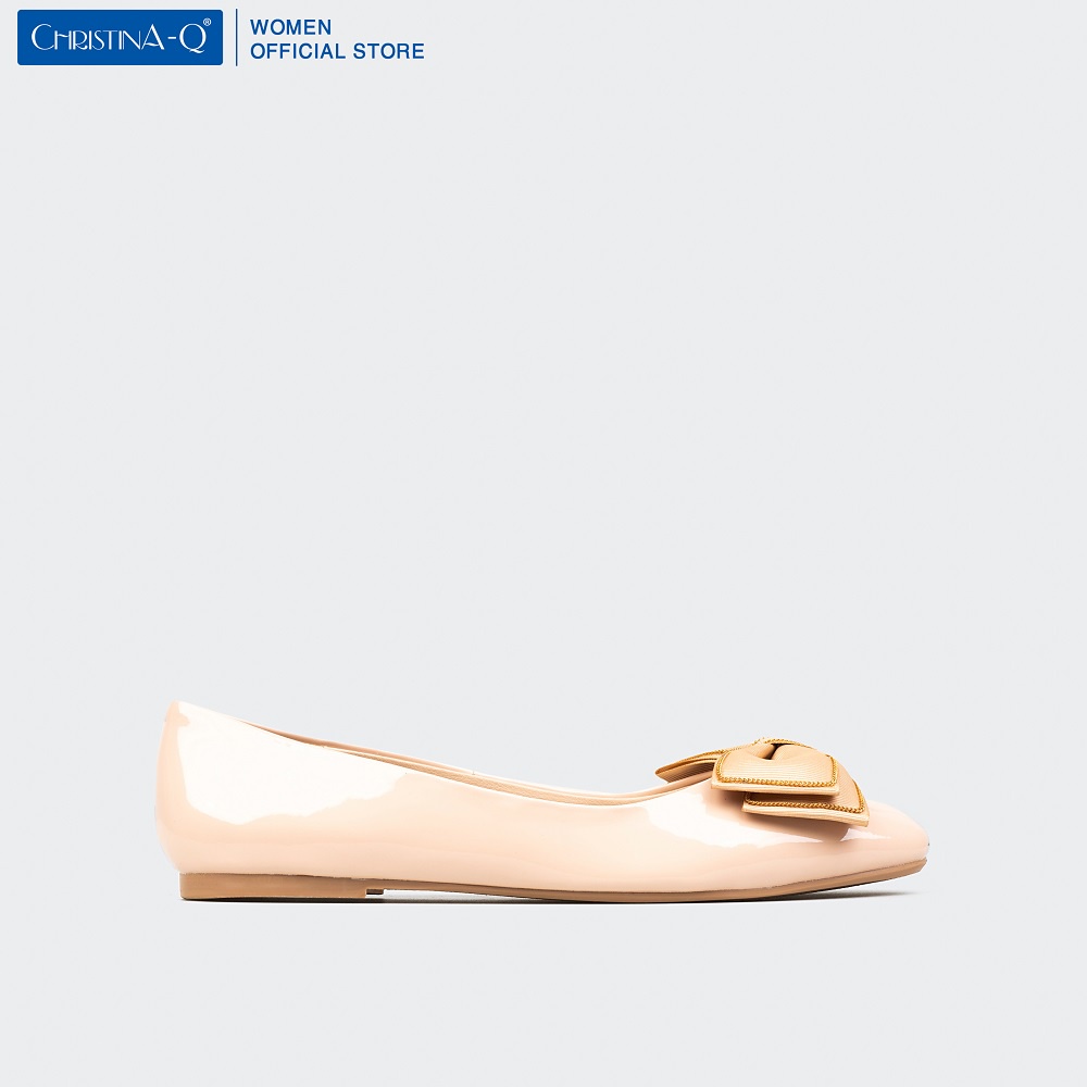 Giày búp bê mũi vuông ChristinA-Q GBB172
