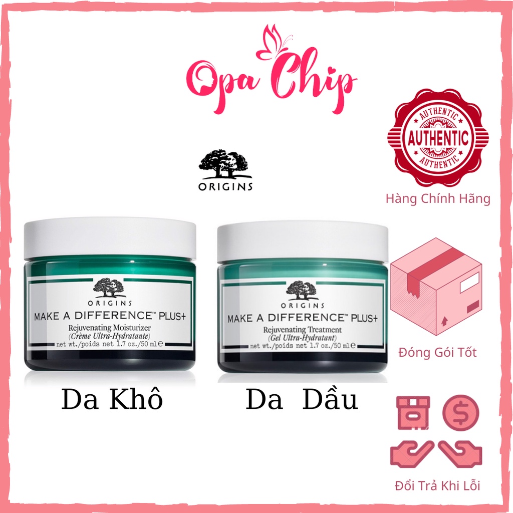 Kem dưỡng Origins Make A Different Plus+ Rejuvenating Treatment.