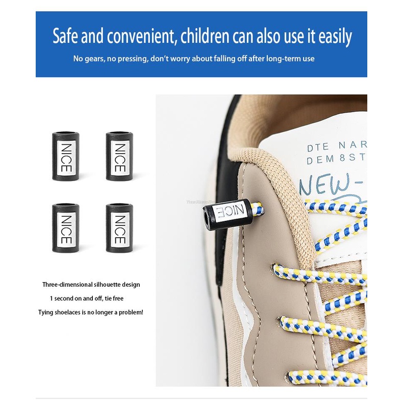 Dây Giày Thể Thao Không Cần Buộc Tiện Lợi