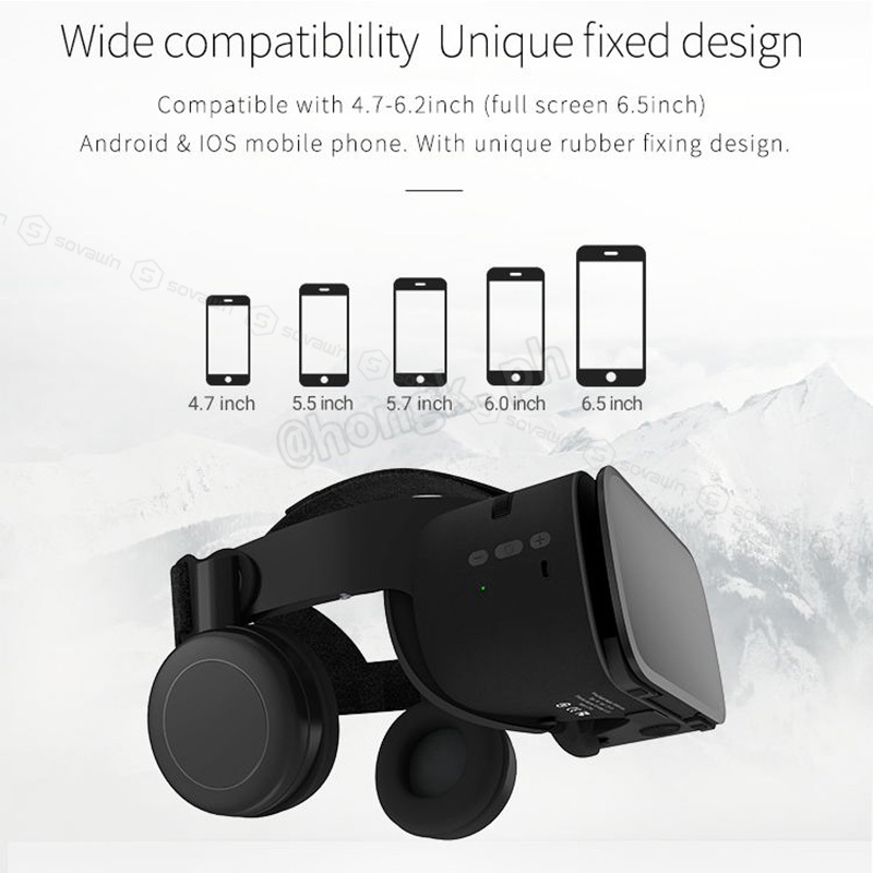 3D VR Kính Thực Tế Ảo Không Dây Vr Z6 3d Cho Iphone Và Android