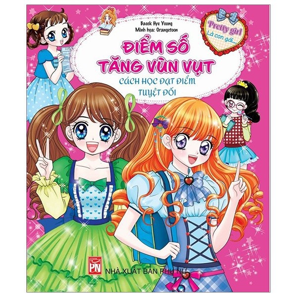 Sách - Pretty Girl - Cách Học Đạt Điểm Tuyệt Đối, Điểm Số Tăng Vùn Vụt