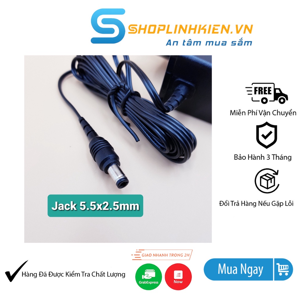 Nguồn Adapter 12V 1.25A Acbel WAF001 Jack 5.5mmx2.5mmNguồn Đầu K+ Technicolor, DSI424 VSTV, Camera Wifi-Shoplinhkienm2m
