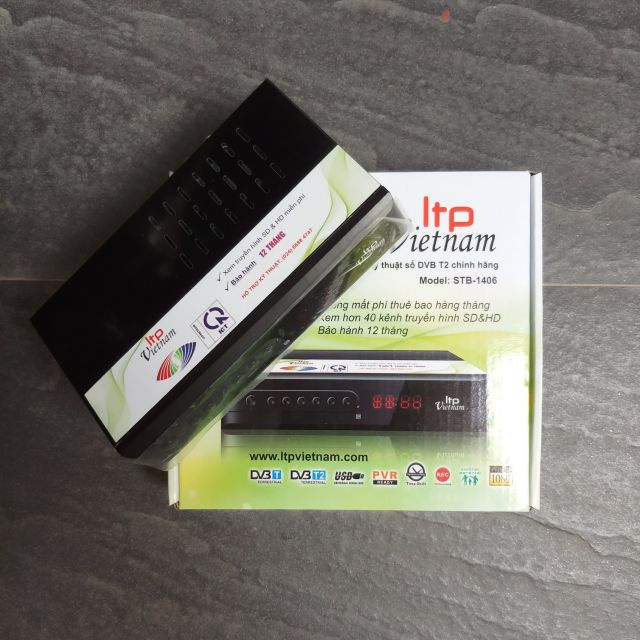 Đầu thu xem Truyền hình Kỹ thuật số mặt đất DVB.T2 của LTP