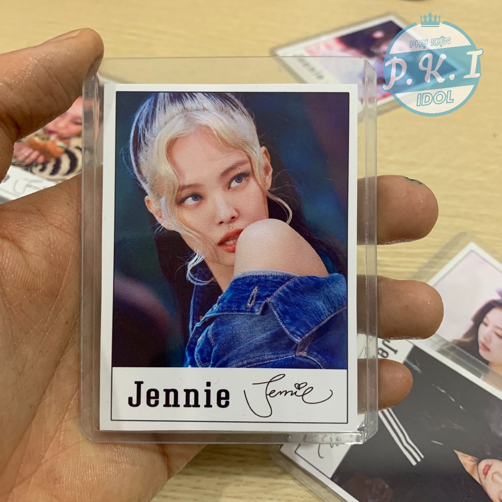 Bộ Lomo Card Jennie Có Kèm Toploader Bảo Vệ - Món Quà Tặng Vô Cùng Ý Nghĩa