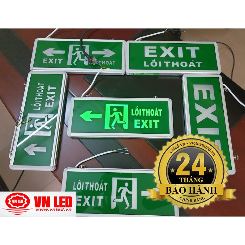 ĐÈN EXIT THOÁT HIỂM, LỐI THOÁT , EXIT, 1 MẶT, 2 MẶT, đt 0936395395