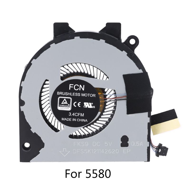 Quạt tản nhiệt CPU cho laptop Dell Inspiron 14 5480 5488 15 5580 5588 Vostro 15 5581 V5581 0G0D3G DFS5K12G0G426S11G