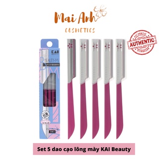 Dao cạo lông mày, chân mày, lông mặt KAI Nhật nội địa
