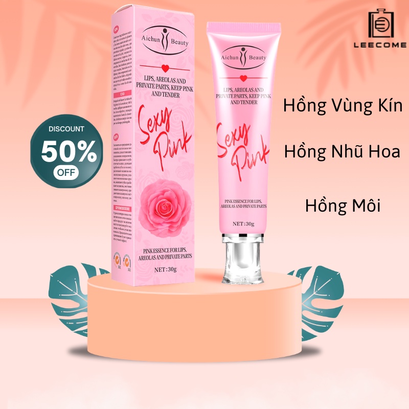 Làm Hồng Vùng Kín Sexy Pink Aichun Beauty 30g , Làm Hồng Nhũ Hoa, Làm Hồng Môi