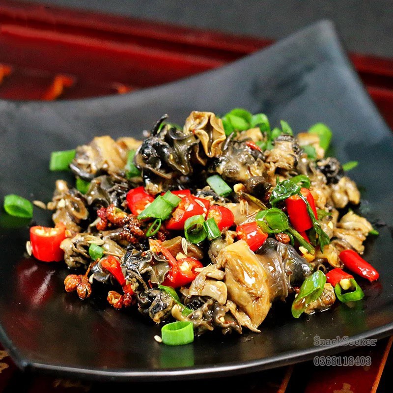 ( Mới Về) Ốc Hương Cay Trùng Khánh- SNACKSEEKER - Đồ ăn vặt Trung Quốc - Ốc đỏ ướp cay thơm siêu ngon