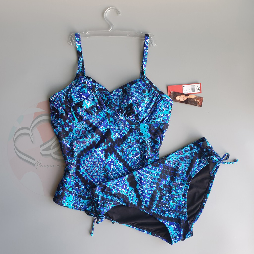Bộ bơi hai mảnh áo dây cách điệu ngực Sofia xuất khẩu Châu Âu
