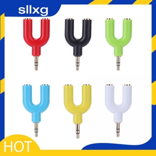 Bộ Chia Âm Thanh Tai Nghe 1 Male Sang 2 Female Sllxg 1.13 3.5mm