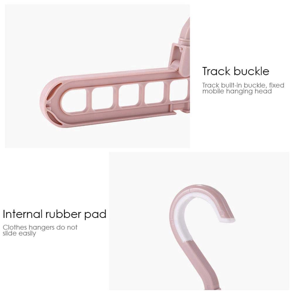 Móc Treo Cà Vạt / Áo Khoác Ngoài Ban Công 9 Lỗ Xoay Được Bằng Nhựa