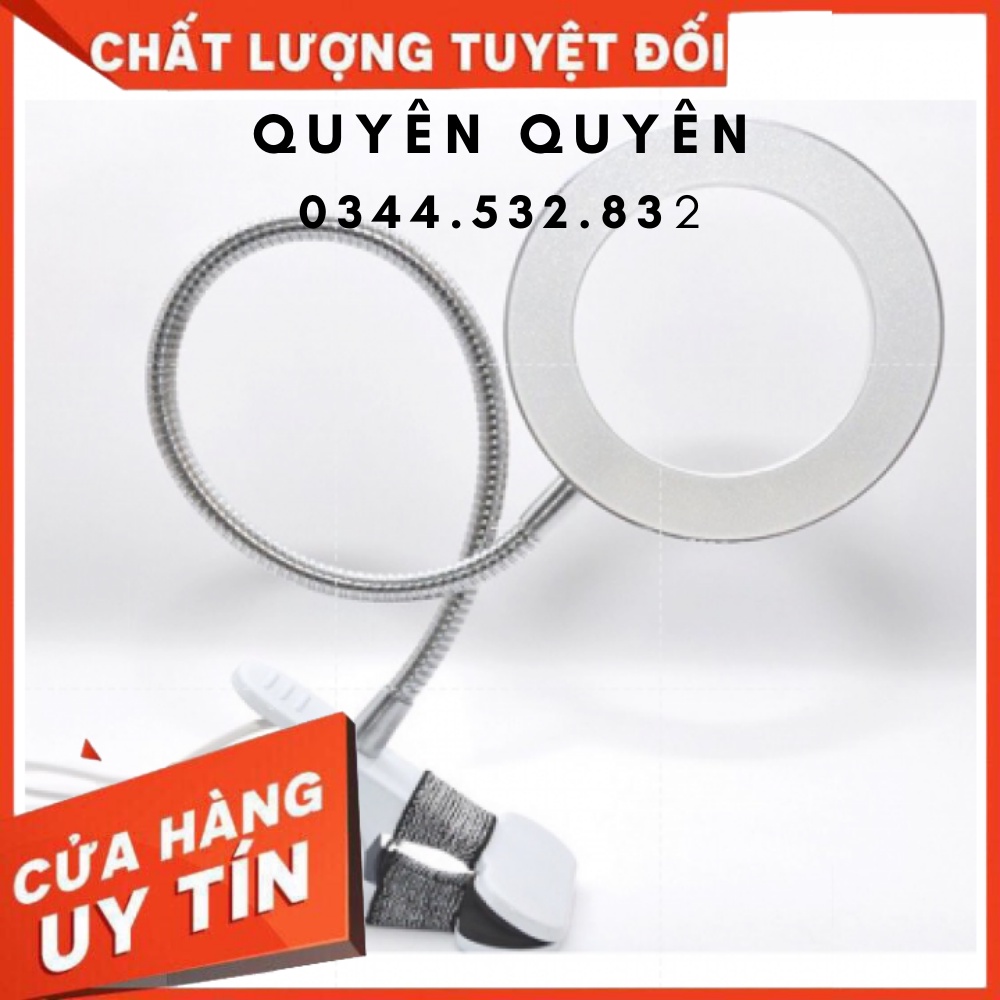 Đèn led kẹp bàn nối mi-dụng cụ nối mi-đèn nối mi-quyên quyên