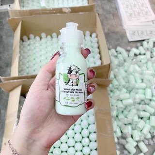 Siêu ủ kích trắng sữa non mix trà xanh face & body