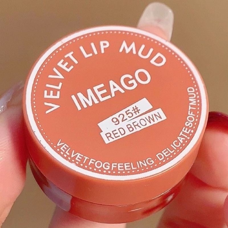 Son Môi IMEAGO 4 Màu Lì Mịn Như Nhung Kháng Nước Chống Mồ Hôi Lâu Trôi Và Không Phai