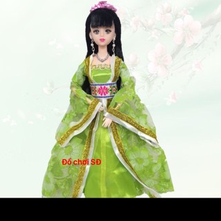 ĐẦM CỔ TRANG CỦA BÚP BÊ 30CM