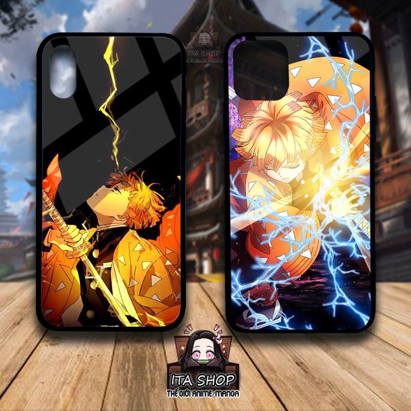 Ốp lưng Kimetsu No Yaiba - Zenitsu - Ốp Lưng Anime  Iphone 5s 6 6s 6s+ 7+8+ X Xs Xr 11 11 pro max 12 12 pro max
