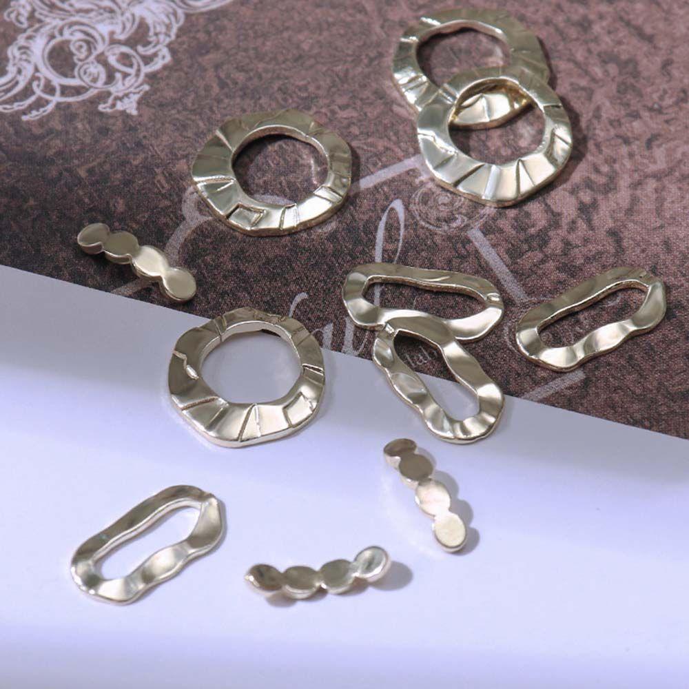 OCEANMAP Đinh Tán Kim Loại Trang Trí Móng Tay