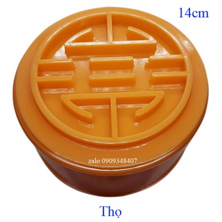 KHUÔN XÔI TRÒN CHỮ THỌ 14cm