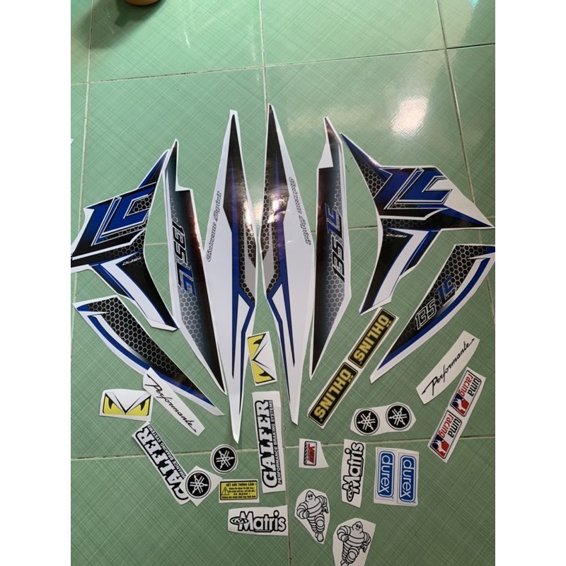 Tem exciter 135 LC xanh