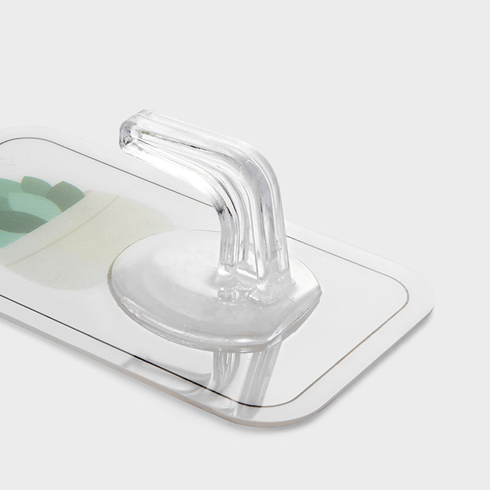 Móc Treo Đồ Dán Tường Hình Cây Xương Rồng Hoạt Hình Soto1