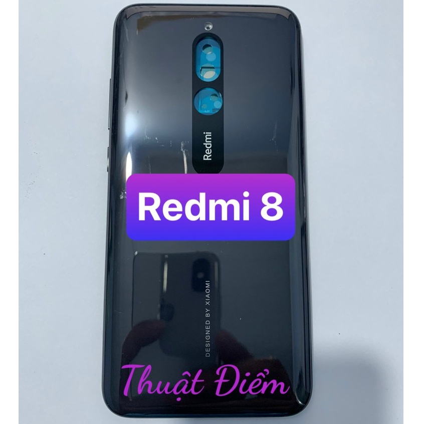 bộ vỏ xiaomi redmi 8 - gồm lưng,sườn,phím, kính camera | BigBuy360 - bigbuy360.vn