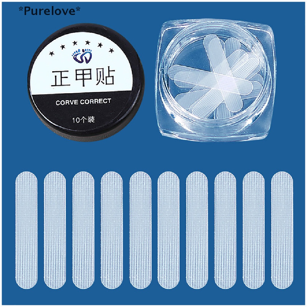 Set 10 Miếng Dán Móng Chân Hỗ Trợ Giảm Bệnh Nấm Móng Tiện Dụng