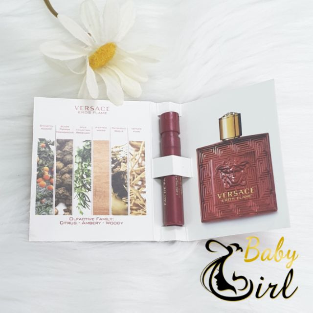Mẫu Thử Nước Hoa Nam Sample/Vial Versace Eros Flame EDP