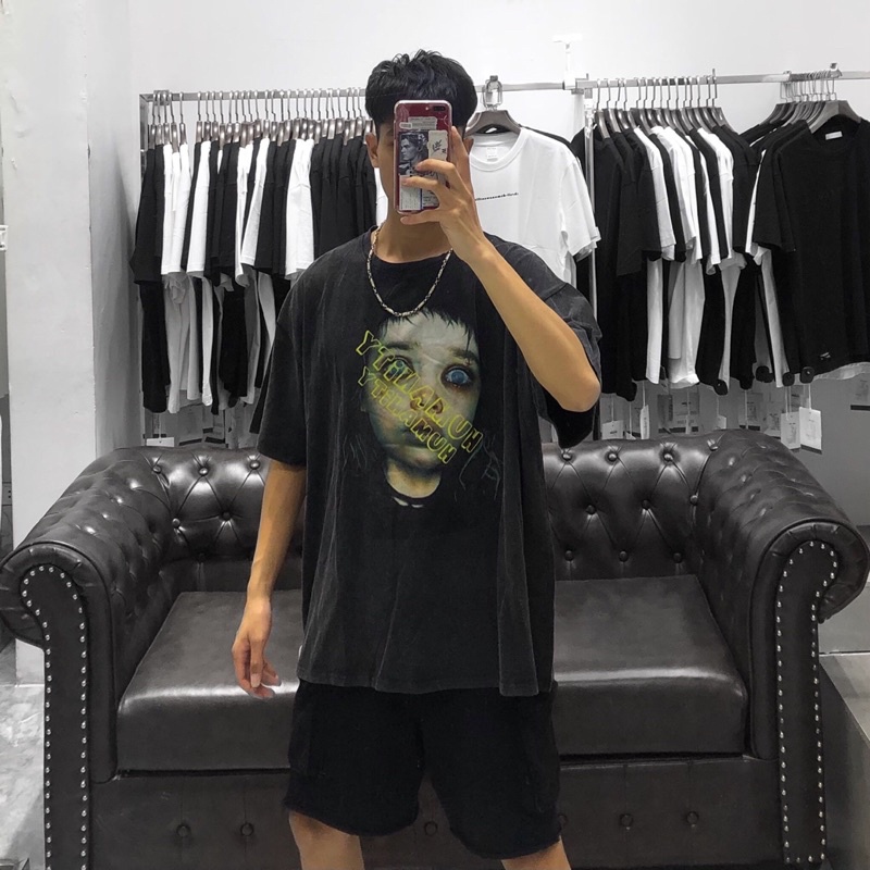 Áo phông unisex, Áo lỡ tay form rộng btshop