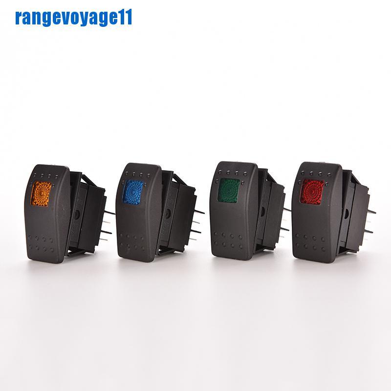 [range11] 12V 20A WATERPROOF BAR ARB CARLING ROCKER TOGGLE SWITCH LED LIGHT CAR BOAT [vn]