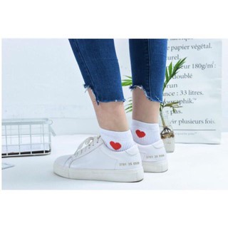 Tất tim cute cổ ngắn Hàn Quốc