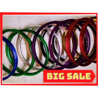 Cặp vành ( Niềng ) nhôm Soluter hoặc Shark Thailand bản 1.4x17 trước sau