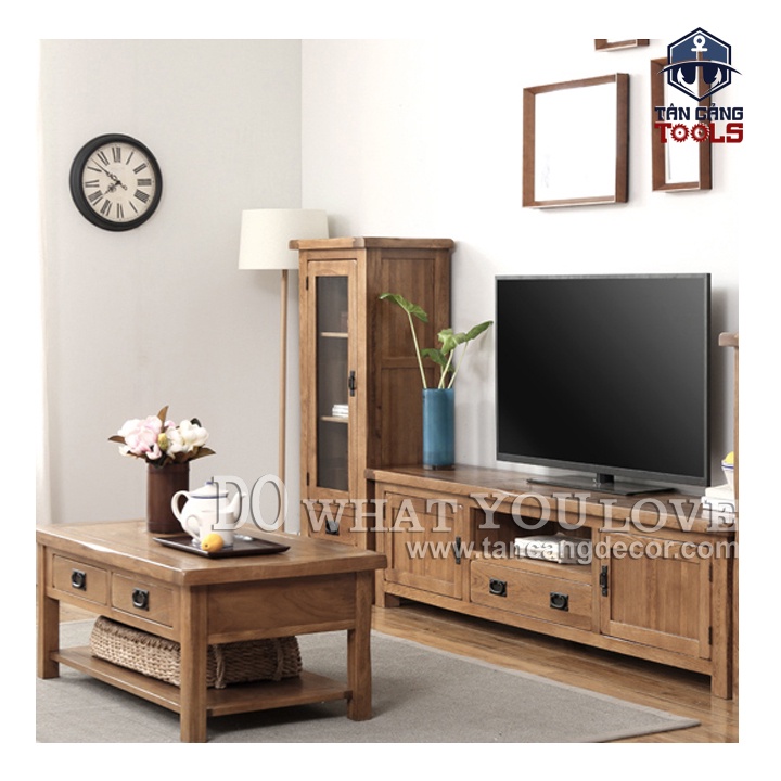 Tay Nắm 52 Vintage Hình Chữ Nhật - KT:9.5cm