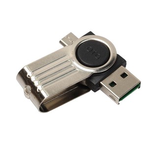 đầu đọc thẻ nhớ 2 in 1 USB2.0 OTG Card Reader