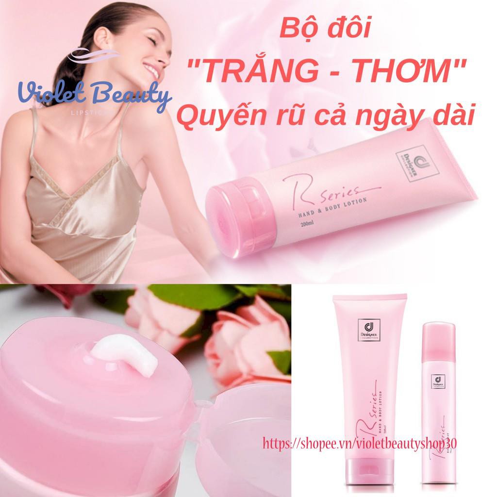 Dưỡng thể hương nước hoa Designer Collection R-Series Hand and Body lotion 200ml